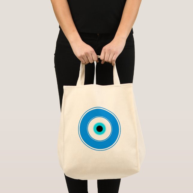 Bolsa Tote (Tote Bag) Olho Grego Tragetasche (Vorderseite (Produkt))