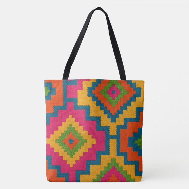 BOLSAS  CORES GEOMÉTRICO  (Vorderseite)
