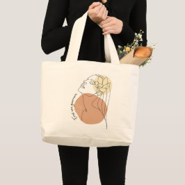 Bolso grande - mujer guerrera jumbo stoffbeutel