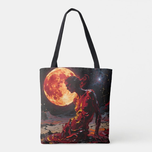 BOLSO – “Luna de Sangre” (Tote Bag / Bolsa de Tela (Rückseite)