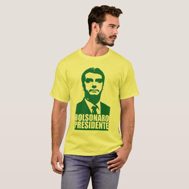 Bolsonaro Präsident Hemd T-Shirt (Vorne ganz)