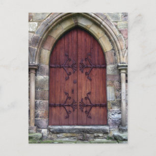 Bolton Abbey Door Postkarte