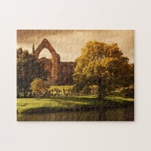Bolton Abbey im Herbst Puzzle