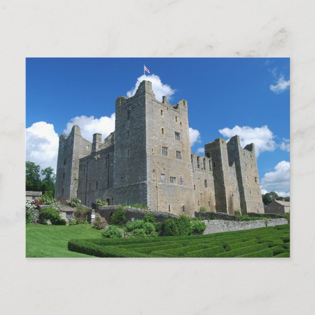 Bolton Castle Postcard Postkarte (Vorderseite)