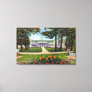 Bolton Landing Außenansicht Hotel Sagamore Leinwanddruck