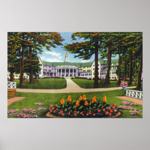Bolton Landing Außenansicht Hotel Sagamore Poster