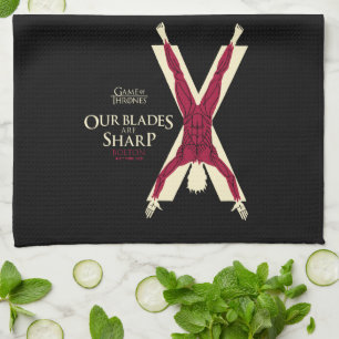 Bolton Sigil - unsere Blades sind scharf Geschirrtuch