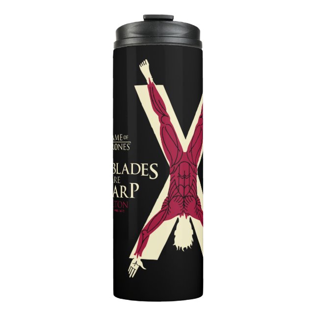 Bolton Sigil - unsere Blades sind scharf Thermosbecher (Vorderseite)