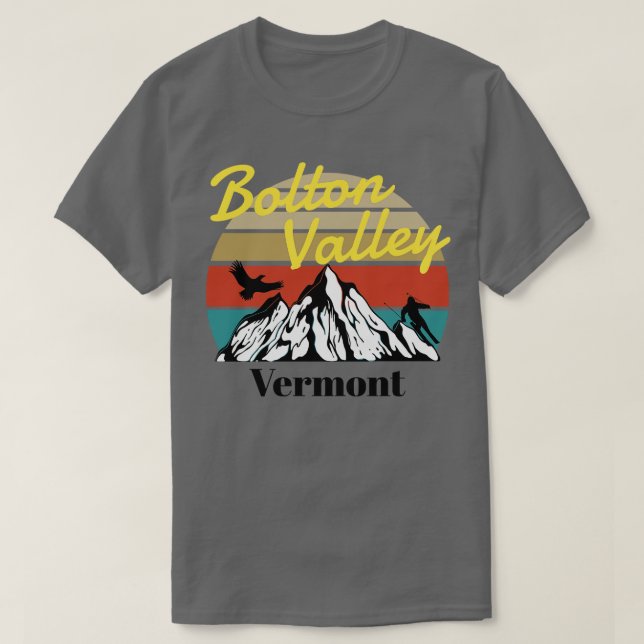 Bolton Valley ski Vermont 5 T-Shirt (Design vorne)