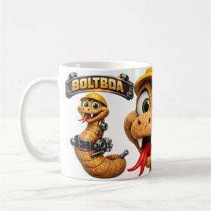Boltschlange Kaffeetasse