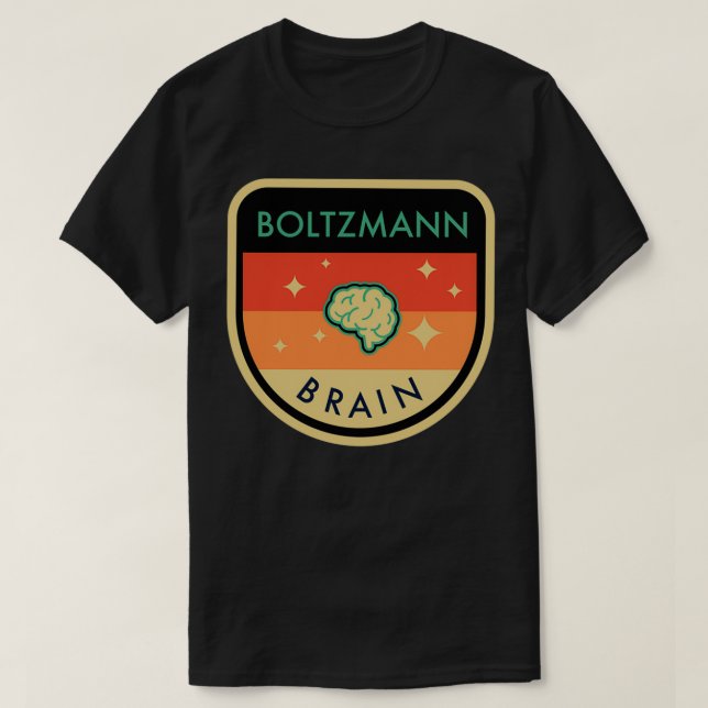 Boltzmann Brain 2 T-Shirt (Design vorne)