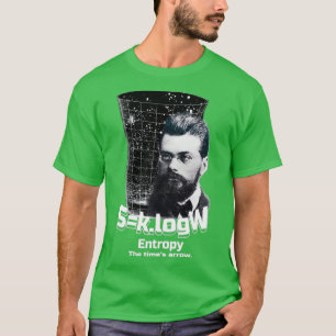 Boltzmann Entropy Formel Theoretische Physik und T-Shirt