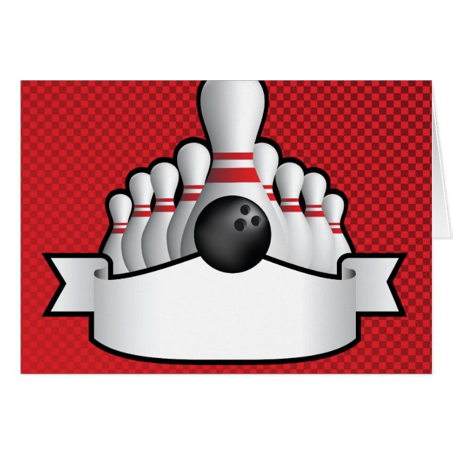 bolwing Hintergrundentwurf mit zehn Buttonen mit (Vorderseite (Horizontal))