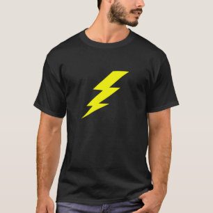 Bolzen der Beleuchtung T-Shirt