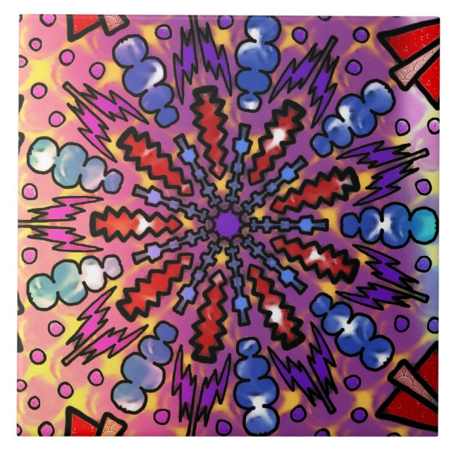 Bolzen Fliese (Vorderseite)