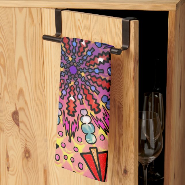 Bolzen Geschirrtuch (Drittel gefaltet)