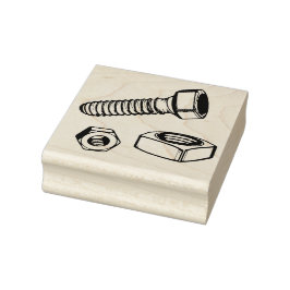 Bolzen Gummistempel