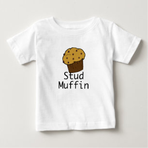Bolzen-Muffin-Junge Baby T-shirt