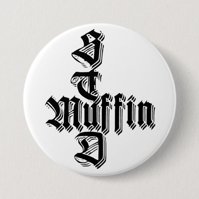 BOLZEN Muffin-Knopf Button (Vorderseite)