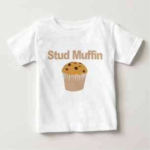 Bolzen-Muffin, lustiger Baby-T - Shirt