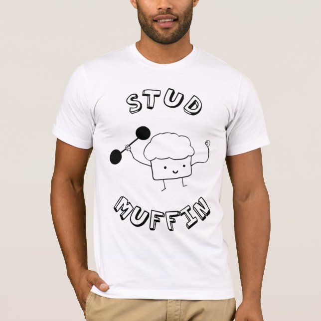 Bolzen-Muffin T-Shirt (Vorderseite)