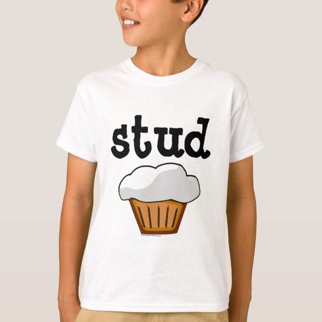 Bolzen-Muffin T-Shirt (Vorderseite)