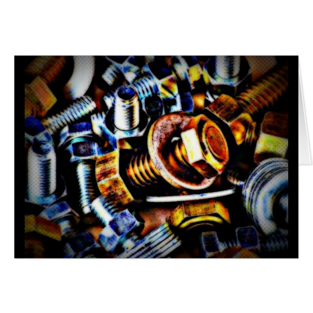 Bolzen Pop Art (Vorderseite (Horizontal))