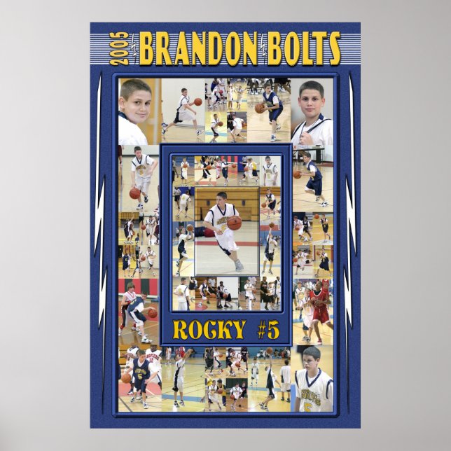 Bolzen Poster (Vorne)