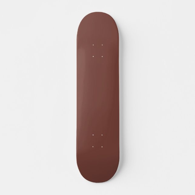 Bolzen (Vollfarbe) Skateboard (Vorne)