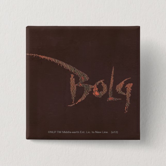 Bolzname Button (Vorderseite)