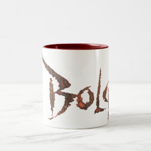 Bolzname Zweifarbige Tasse