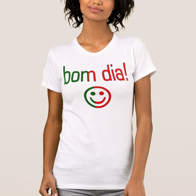 Bom Durchmesser! Portugal-Flaggen-Farben T-Shirt (Vorderseite)