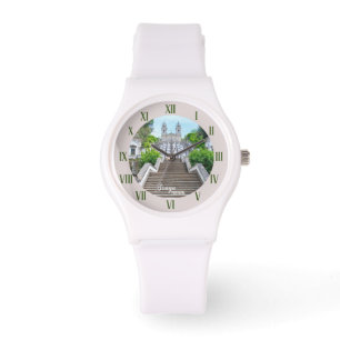 Bom Jesus de Braga Katholische Heiligtum, Portugal Armbanduhr