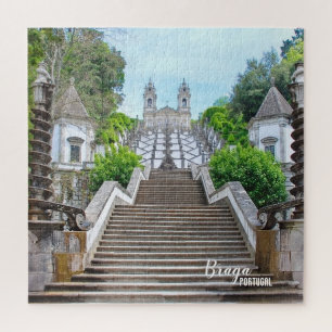 Bom Jesus de Braga Katholische Heiligtum, Portugal Puzzle
