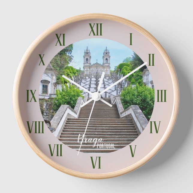 Bom Jesus de Braga Katholische Heiligtum, Portugal Uhr (Vorderseite)