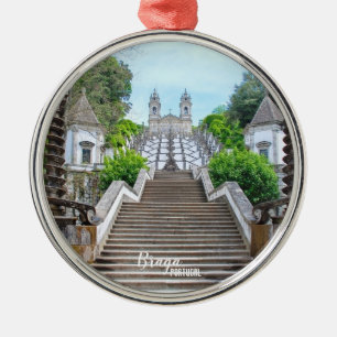 Bom Jesus katholisches Heiligtum Foto, Braga, Port Ornament Aus Metall