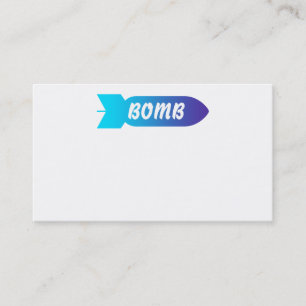 Bomb Business Cards Visitenkarte