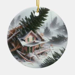 Bomb Cyclone House 4 Keramik Ornament