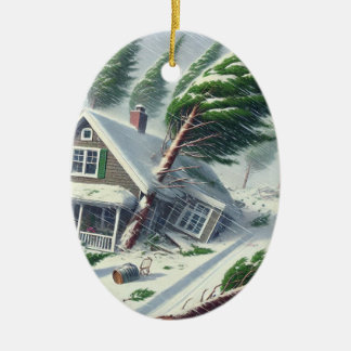 Bomb Cyclone House 4 Keramik Ornament