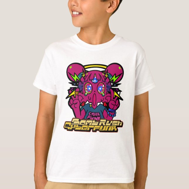 Bomb Rush Cyberfunk T-Shirt (Vorderseite)