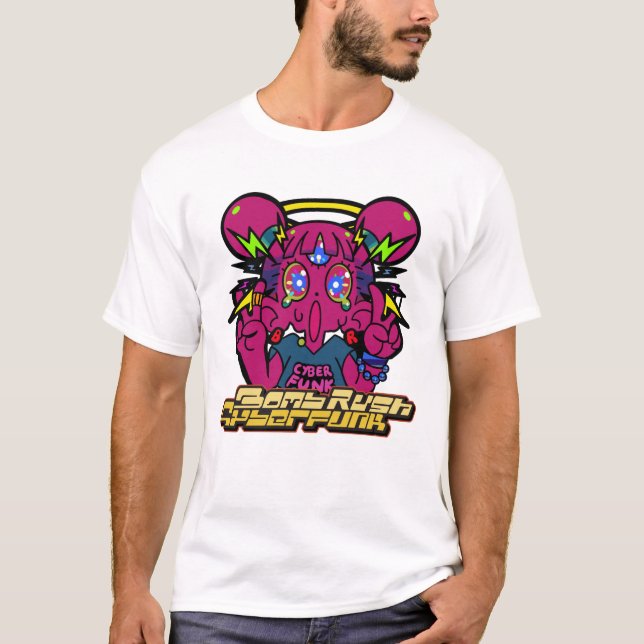 Bomb Rush Cyberfunk T-Shirt (Vorderseite)