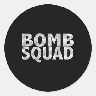 Bomb Squad Eod Runder Aufkleber