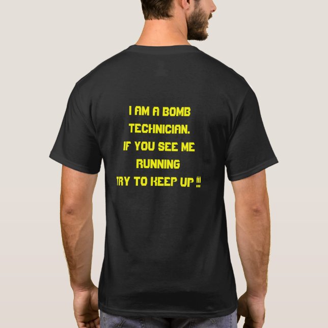 BOMB TECHNICIAN T-Shirt (Rückseite)