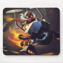 Bombardier Gaming Mousepad | Pilotenrumpf