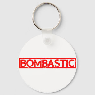 Bombastische Briefmarke Schlüsselanhänger