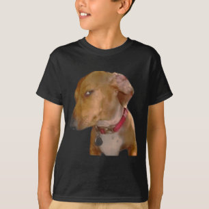 Bombastische Seitenblick lustiger Hund T-Shirt