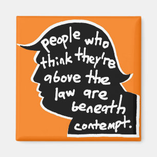 Bombastus über dem Magnet des Gesetzes