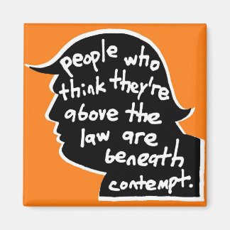 Bombastus über dem Magnet des Gesetzes