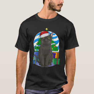 Bombay Cat Niedlich Weihnachtsbaum Dekoration Gesc T-Shirt