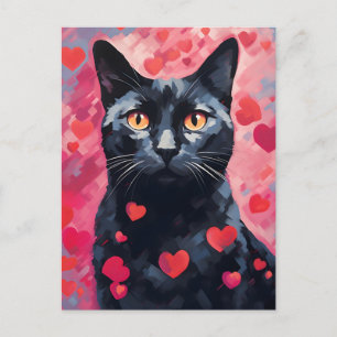 Bombay Cat Valentine Postkarte